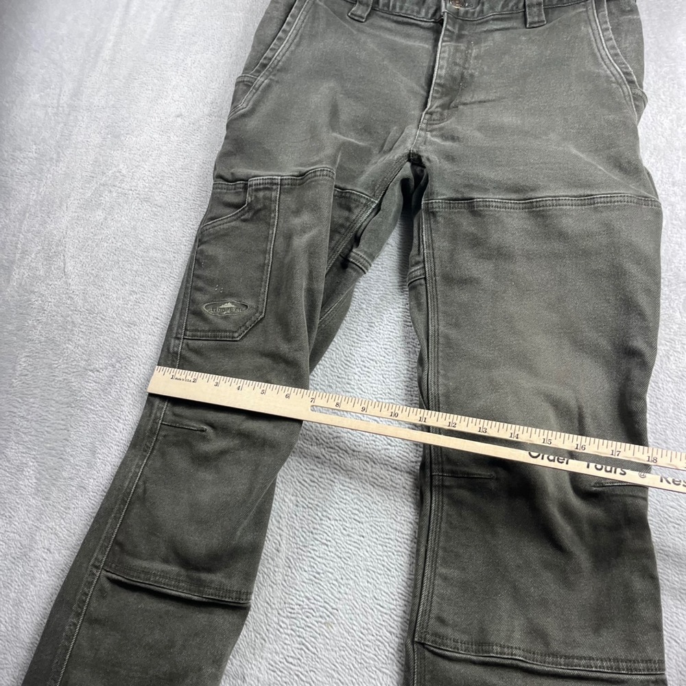 Arborwear Cedar Flex Pants Mens 32x32 Gray Canvas Work Utility Trousers 102225 - Picture 8 of 11